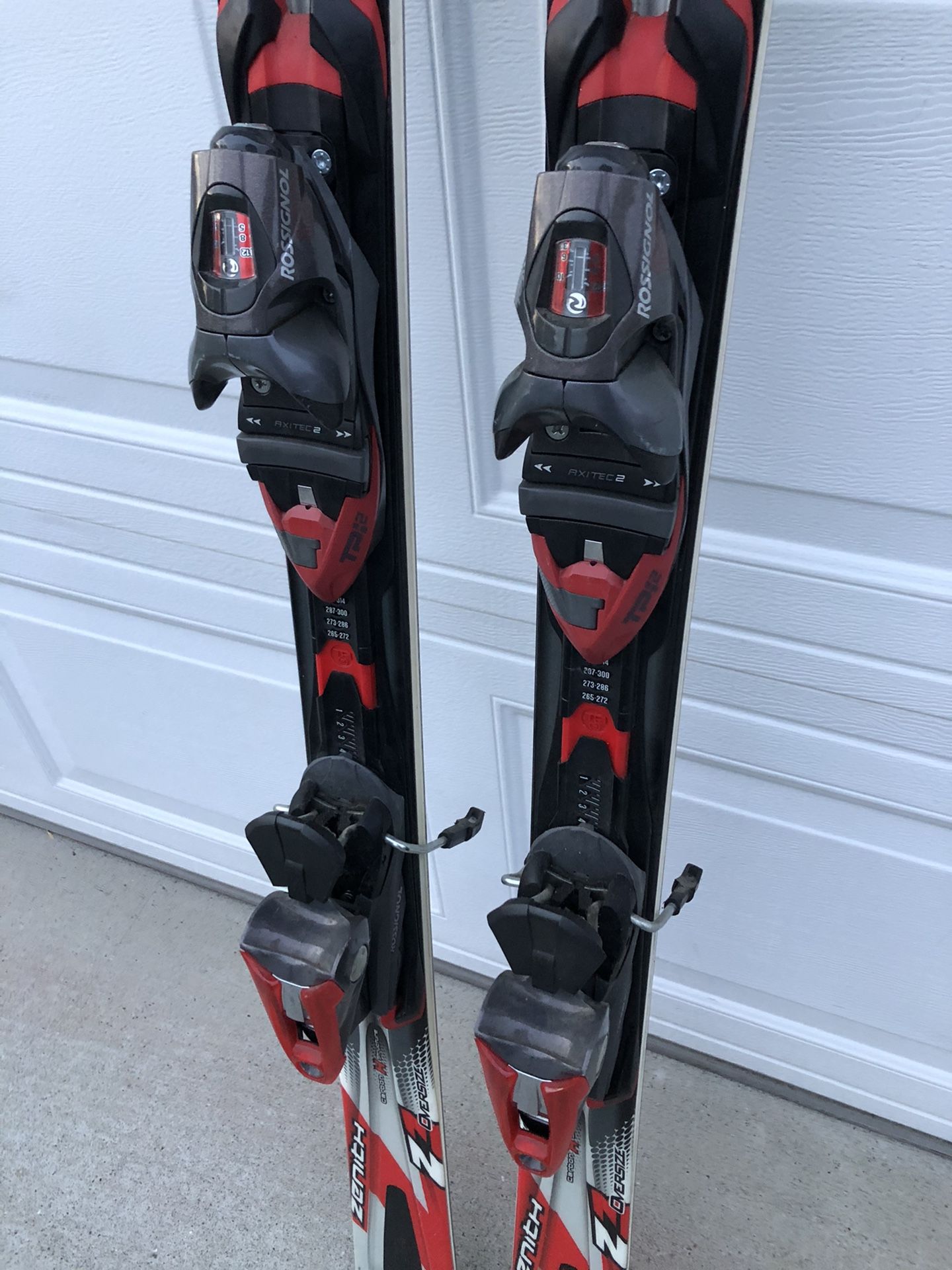 Rossignol Zenith Z3 Skis VAS 162 cm w/Rossignol bindings