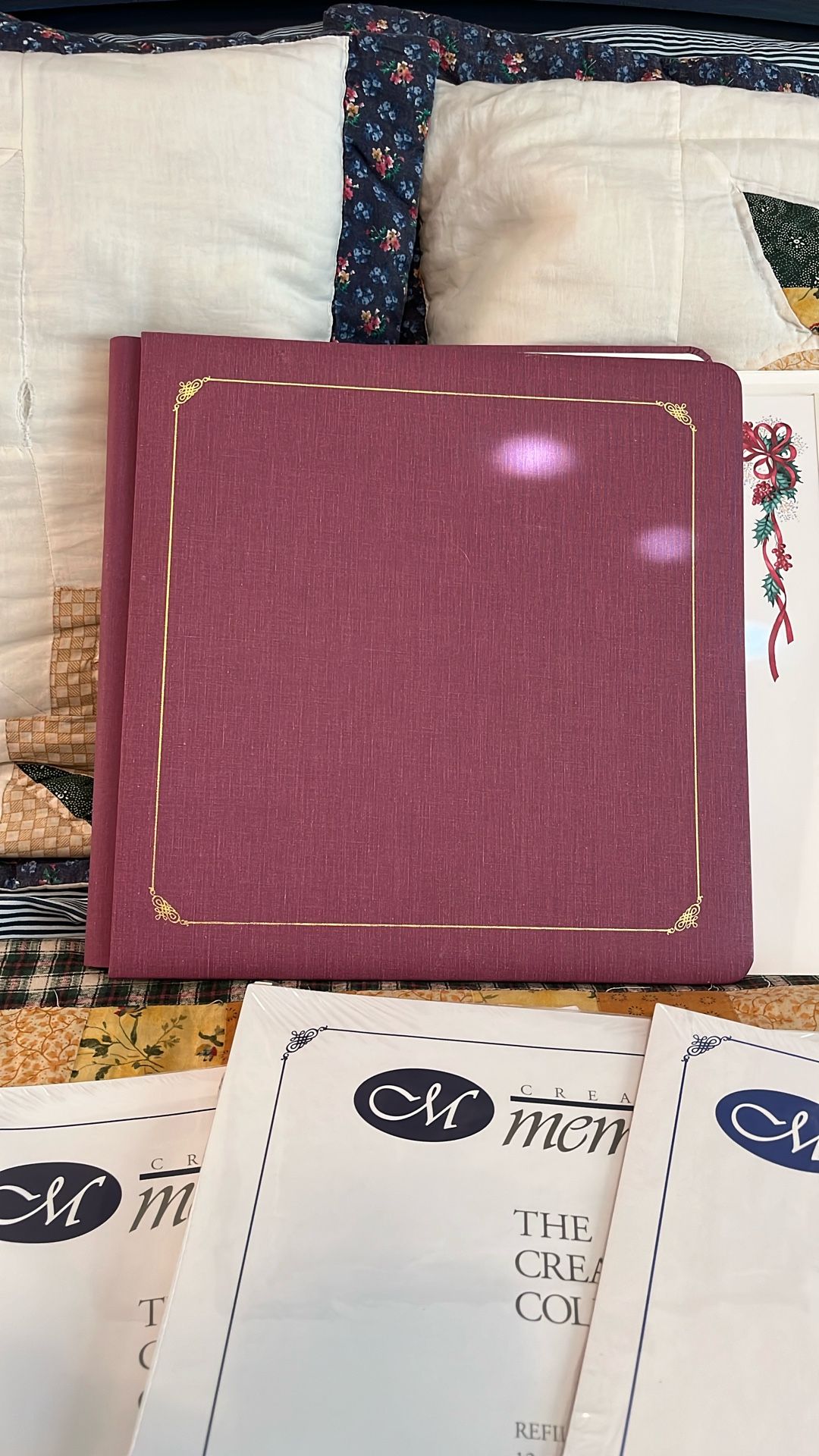 Creative Memories 12”x12” Album & Refill Pages, $50