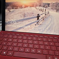 Surface PRO +  keyboard +750 Gbs Ssd