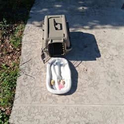 Pet Carrier, Kennel, Small Dog Or Cat