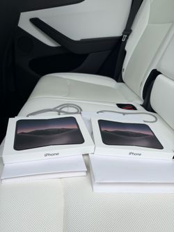 iPhone Duo 256gb & 512gb SEALED UNLOCKED (night sky)