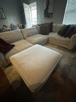 5 Piece Sectional - Super Comfortable- Scotch Guard