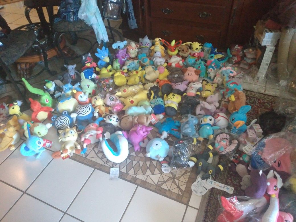 Brand New Pokémon Plushes $15 Each