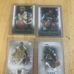 Lebron James Upper Deck High School Basketball Card Lot