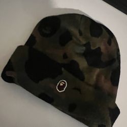 bape benie green