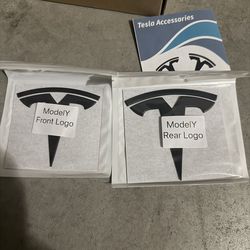3D Metal Emblem Sticker for Tesla Model Y