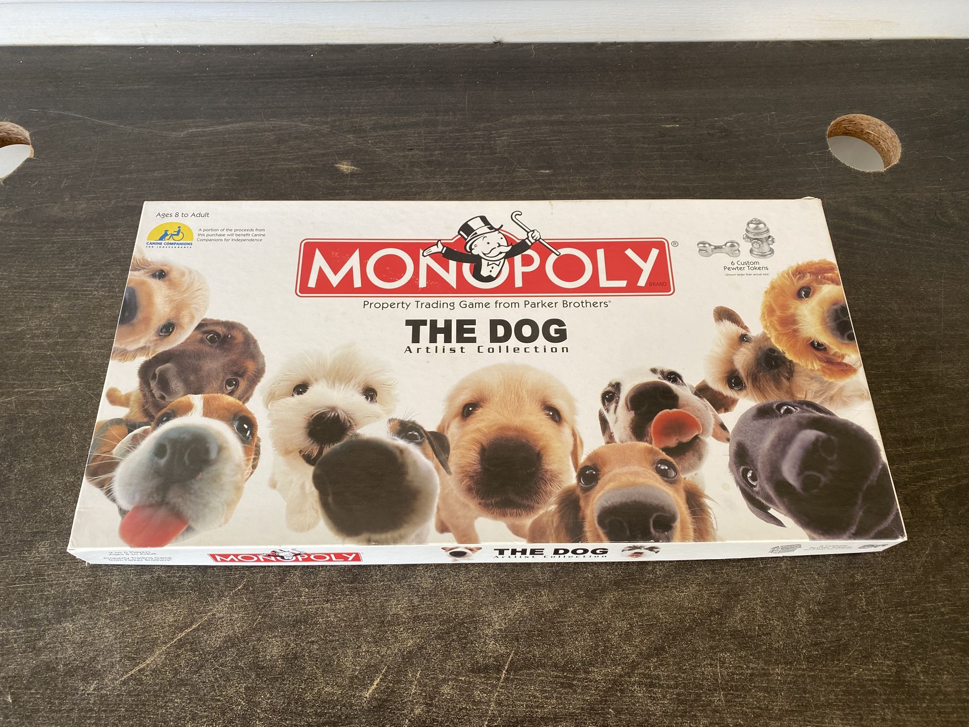 Monopoly The Dog Artist Collection Board Game 2003 USAopoly