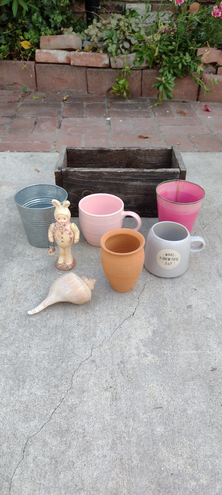 Pots, Cups, She'll, Bunny Doll with Moving Arms