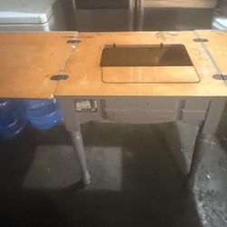 Sewing machine table Solid wood Fully designed for sewing machines