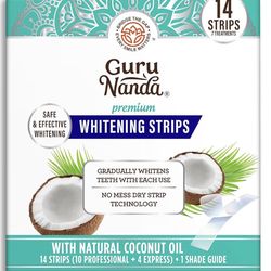 GuruNanda Teeth Whitening Strips