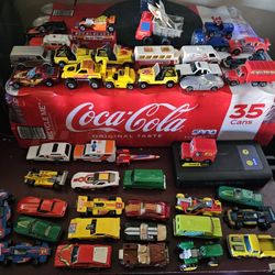 45 HOT WHEELS VINTAGE GOOD CONDITION 