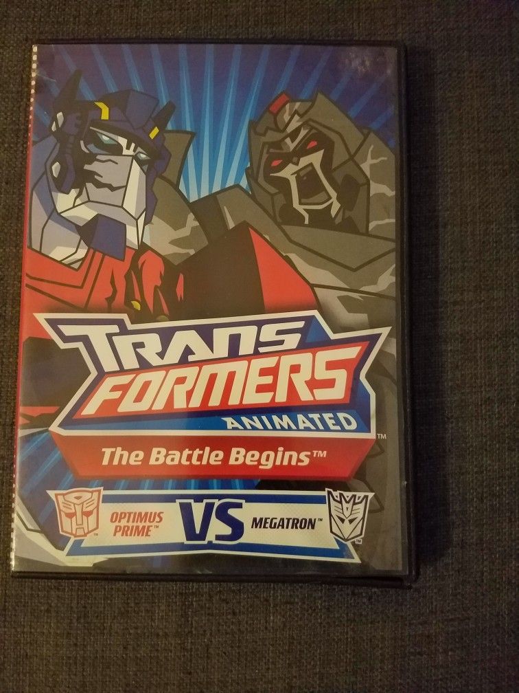Trans Formers The Battle begins Dvd