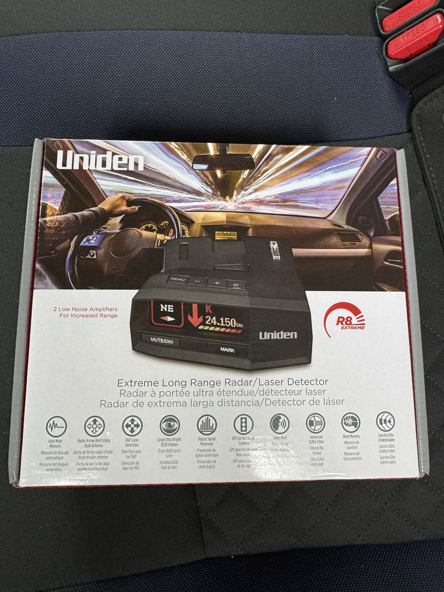 Brand New Uniden R8 Radar/Laser Detector