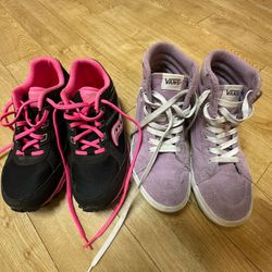 Kid’s Size 5 Shoes Vans & Saucony