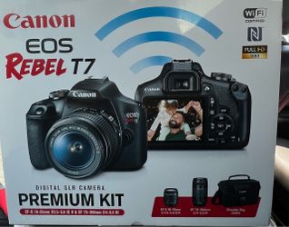 Canon EOS Rebel T7 DSLR Premium Kit
