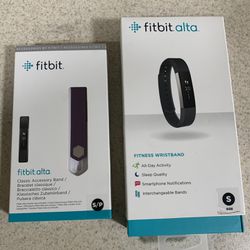 Fitbit Alta Stainless Steel Activity Tracker - New