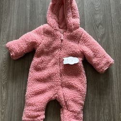 Fleece Teddy Onesie 
