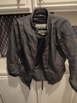 Street and steel ladies riding jacket size small