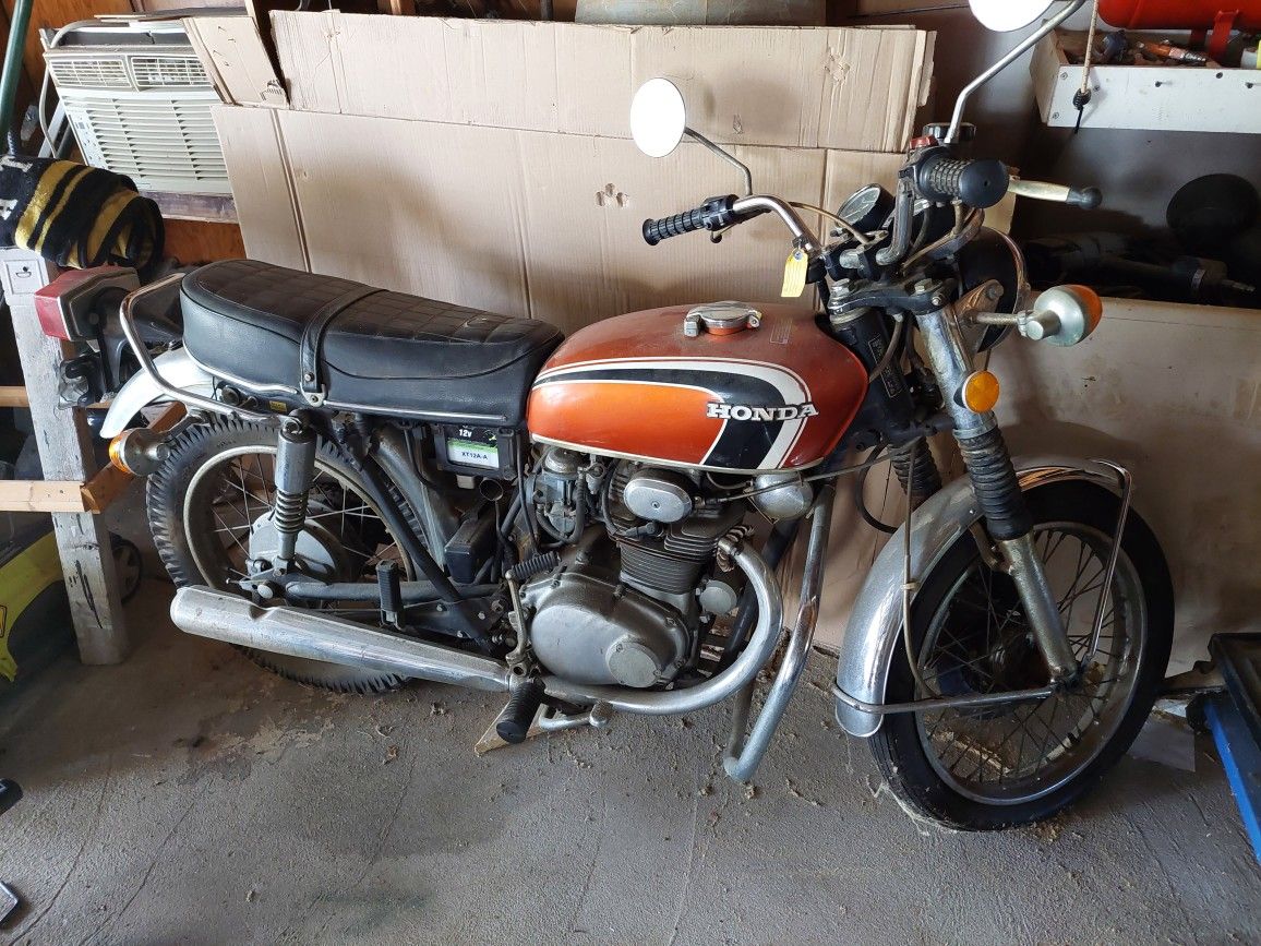 honda 350 dual sport