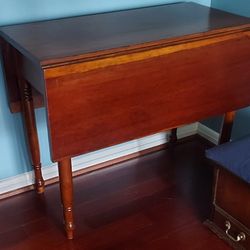 Antique Drop Leaf Dining Table