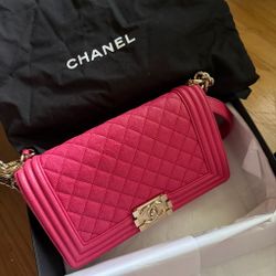 Chanel large boy bag