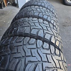 4 Used Tires Lt35x12.50r17 Toyo RT Open Country $380.00 all 4