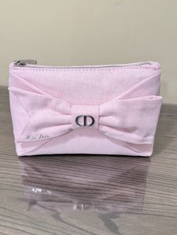 Dior pink pouch bag