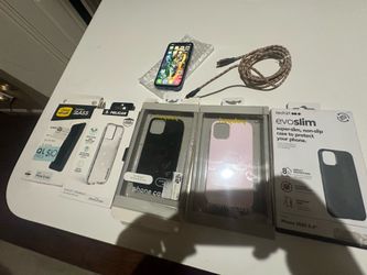 iPhone 13 mini 128gb 5G FACTORY UNLOCKED bundle 91% 🔋