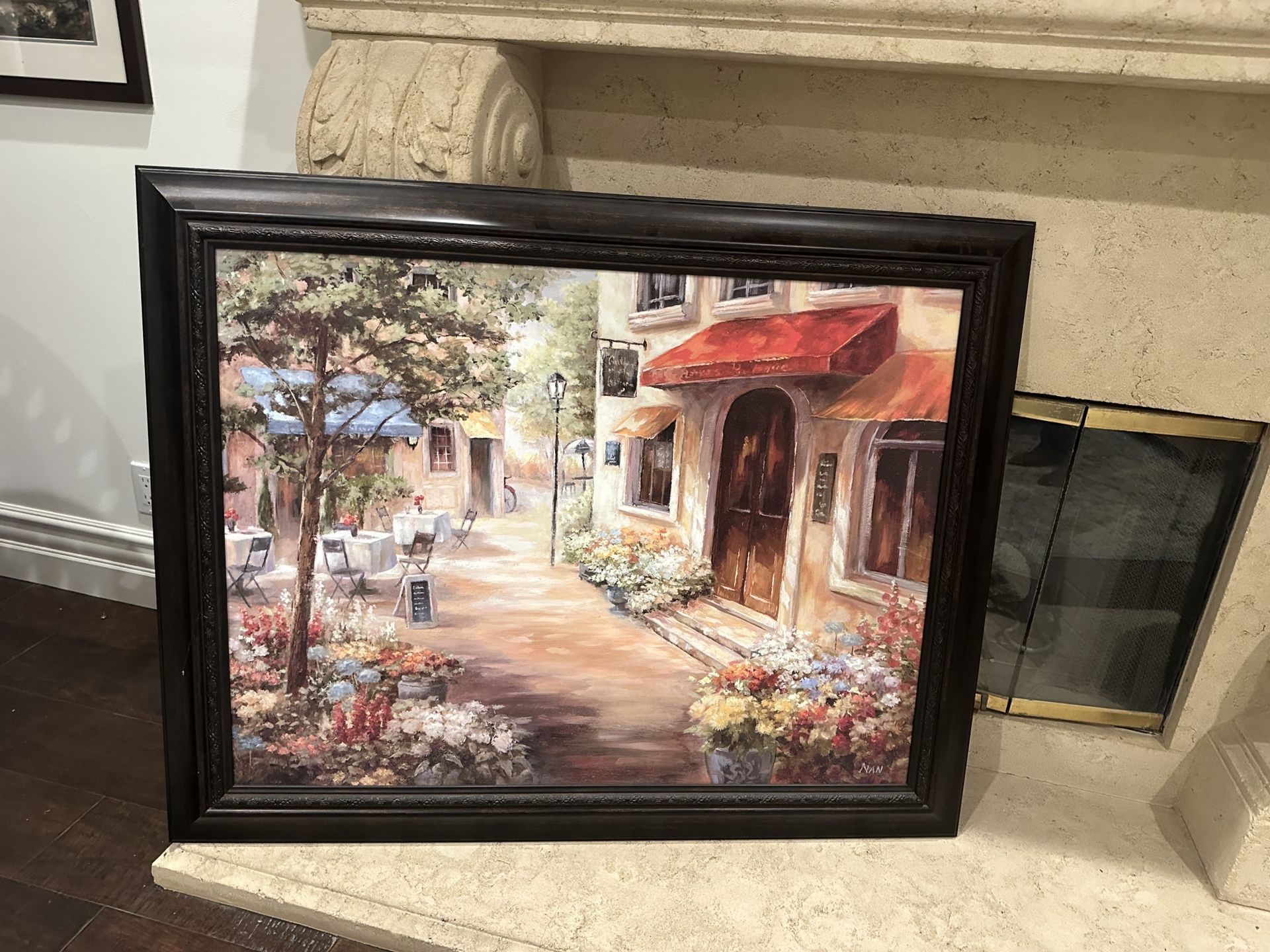 36” x 47” Framed Painting