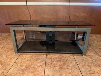 Glass TV Entertainment Center Up To 60” TV