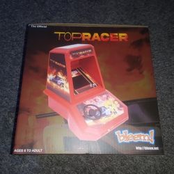 Coleco Top Racer Electronic Tabletop Game Like New Open Box 