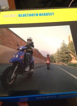 Helmet Bluetooth Headset