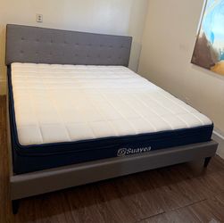 Upholstery king size bed - Mattress