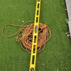 Stanley 48-inch high-impact ABS I-beam level, 100 Feet Extension Cord 