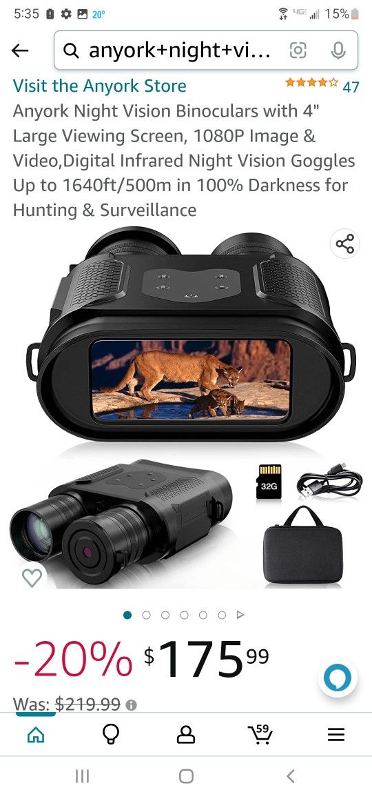 Night Vision Binoculars