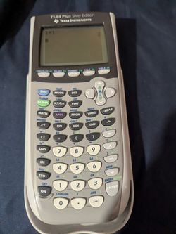 Ti-84 Plus Silver Edition