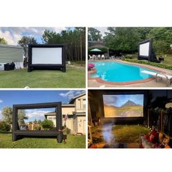 20ft 16:9HD Inflatable Movie Screen Theater