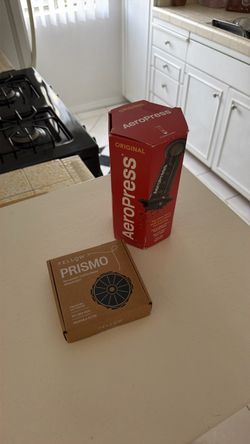 Aeropress Original + Fellow Prismo Coffee Espresso Maker Attachment | NEW
