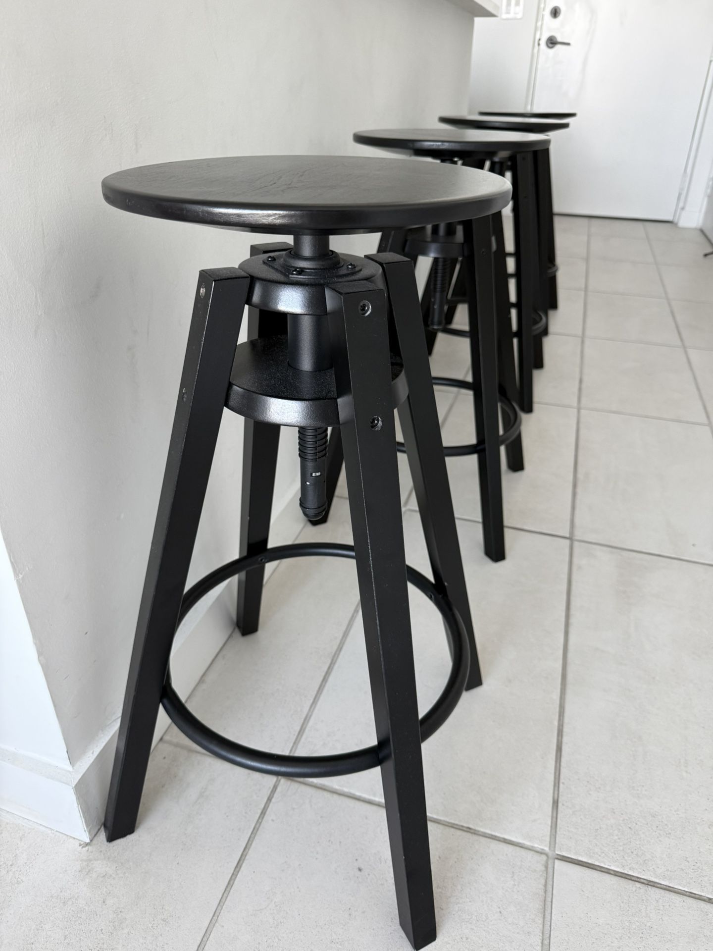 Four Kitchen Stools