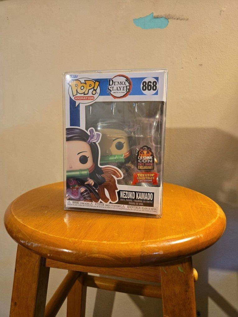Nezuko Pop, L.A. Comicon Exclusive & Toystop Collectible Exckusive