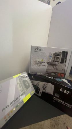 High Tier Pc Part Bundle White