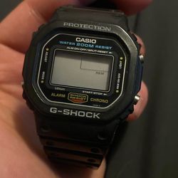 Rare Vintage Screwback G Shock~Model 691 DW-5600 Japan H