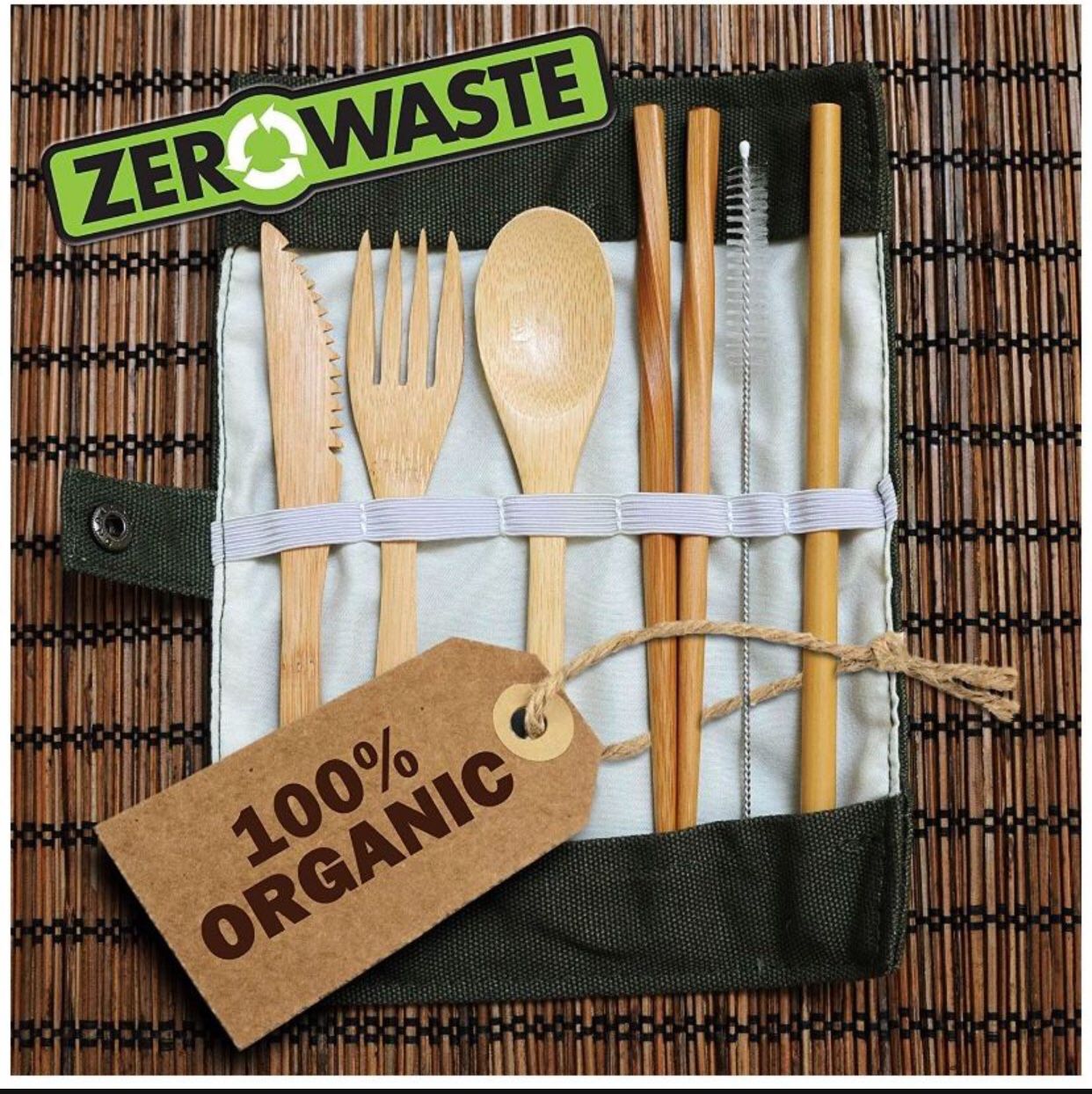 NEW!!! Organic Bamboo Utensils