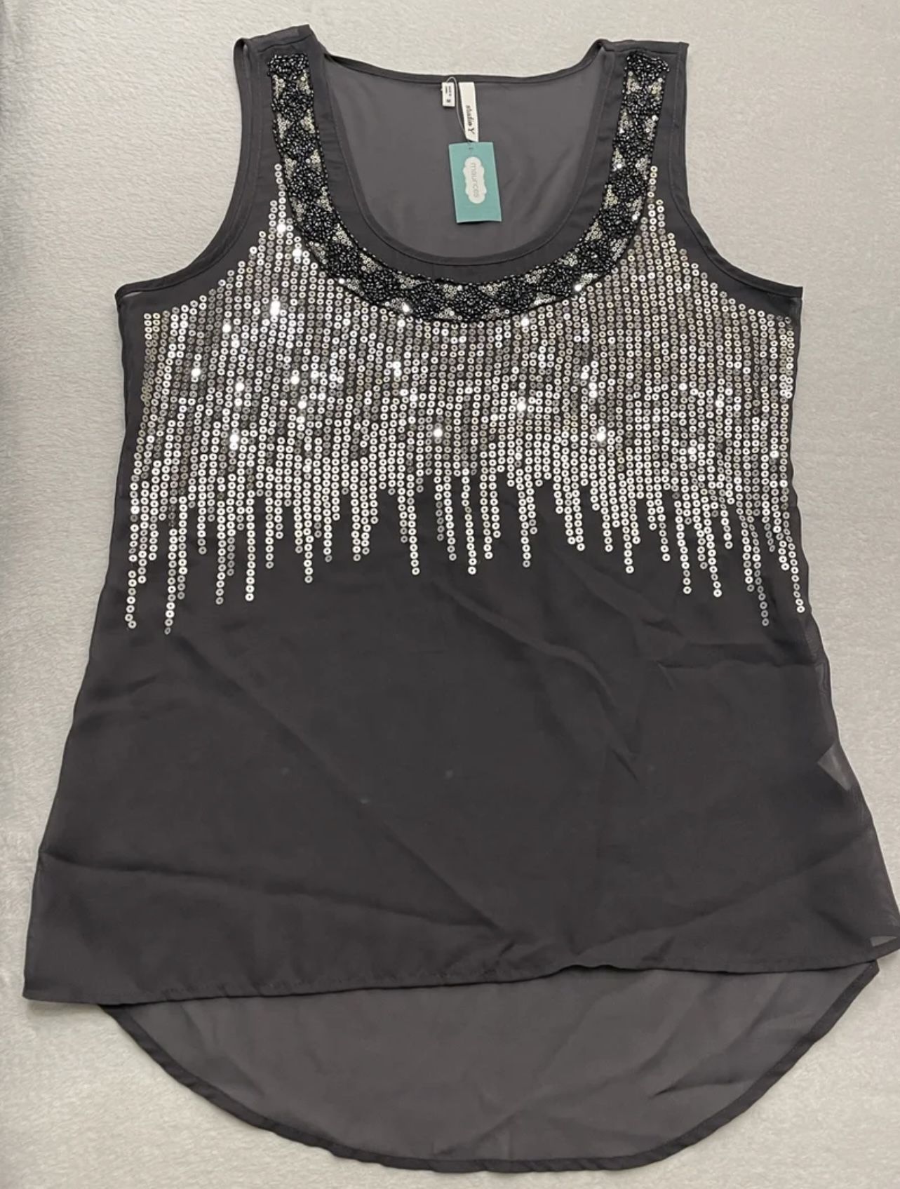 NWT Maurice’s  Sequin Tank Top