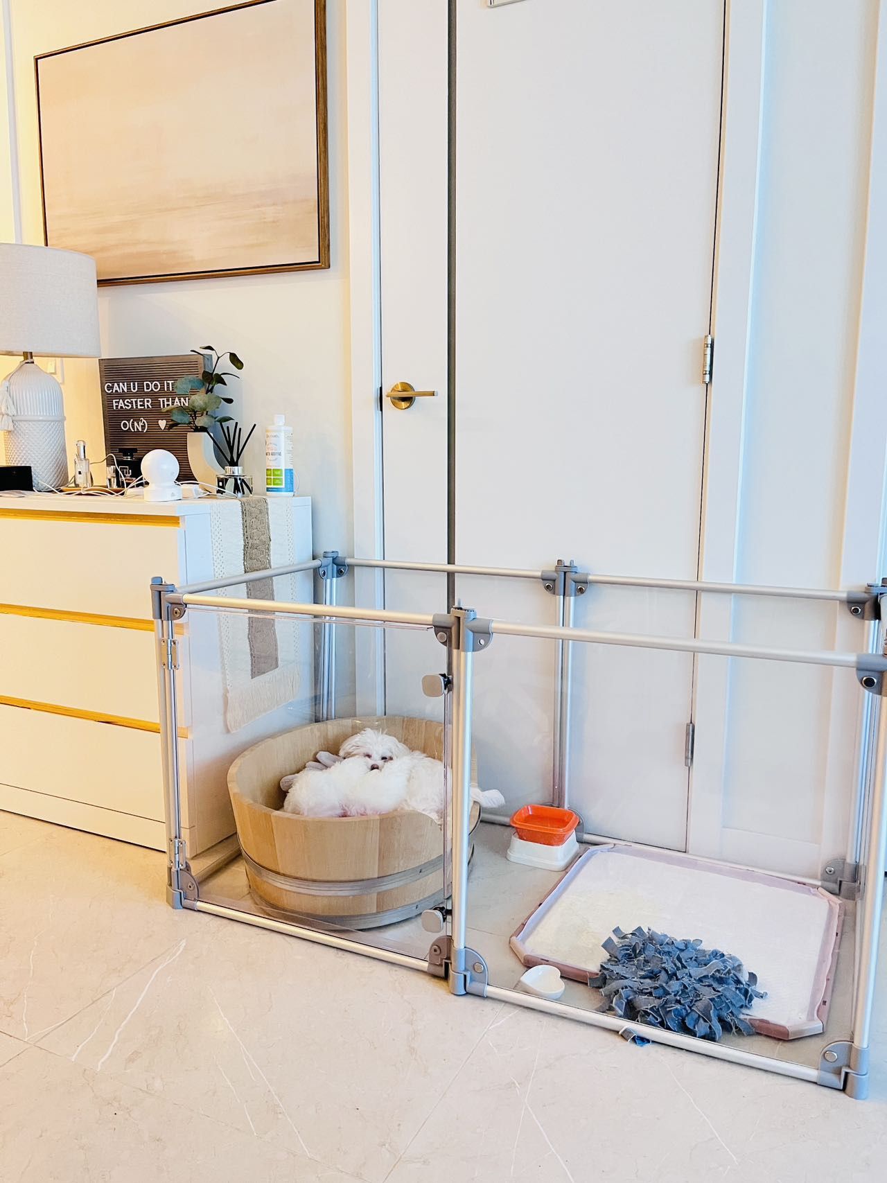 Front Row Foldable Dog Playpen for Sale in Seattle, WA OfferUp