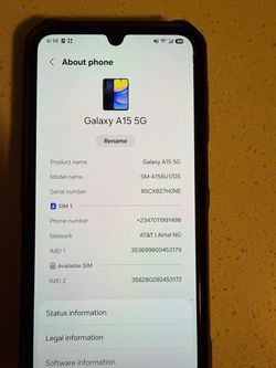 Samsung Galaxy A15 5G Smartphone unlocked