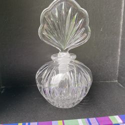 Princess House Crystal Perfume Bottle 