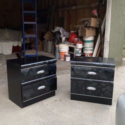 80s Vintage Black Marble