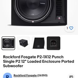 Amps and Subs For Sale