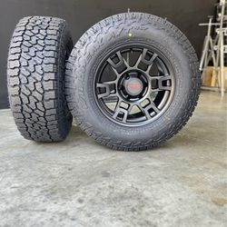 New Wheels And Tires Package Deal!! 17" Sema Style TR1 Wheel 265/70R17 Falken Wildpeak AT4W Tires